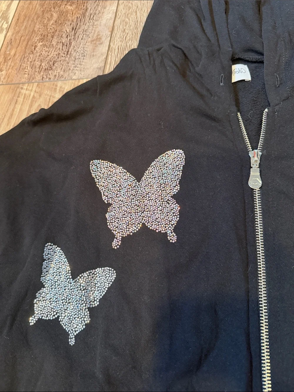 Lauren Moshi KOA CRYSTAL OPAL BUTTERFLIES Size M - Picture 7 of 9